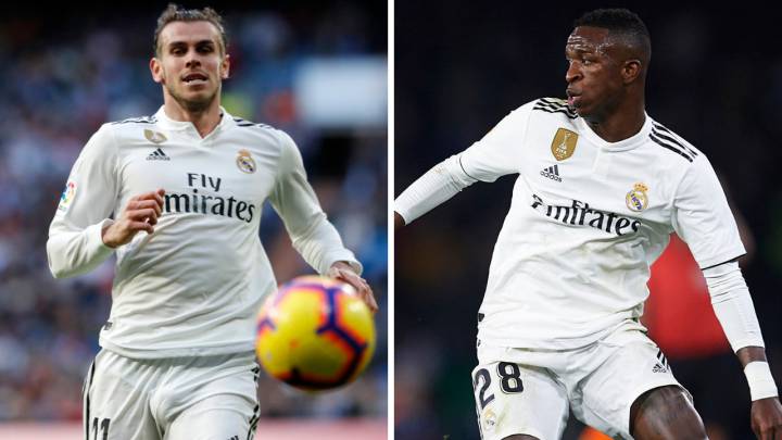 Gareth Bale y Vinicius (Real Madrid)