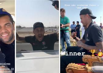 Neymar wins Doha camel race
