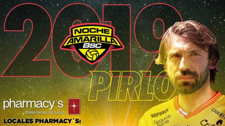 Pirlo y Alianza Lima, invitados de Barcelona de Guayaquil para la 'Noche Amarilla' 2019