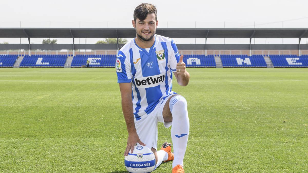 El delantero talaverano del Leganés, José Arnáiz.