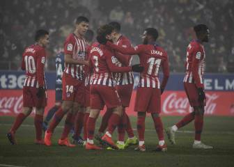 El Atleti se saca la espinita copera goleando en Huesca
