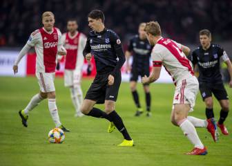 El Ajax pierde la oportunidad de ser primero en el minuto 90