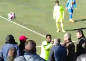 Wague, expulsado por golpear a un espectador en la cara