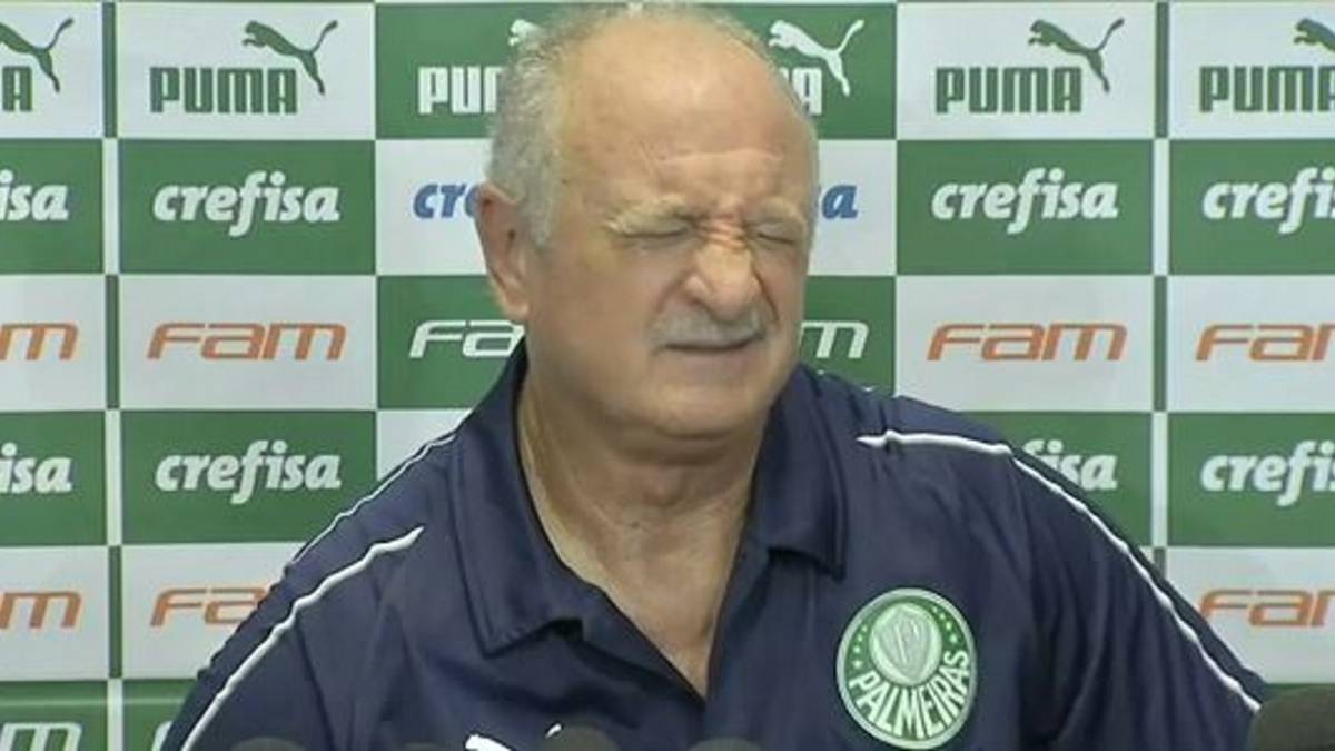 Scolari se marcha en plena rueda de prensa por un cólico