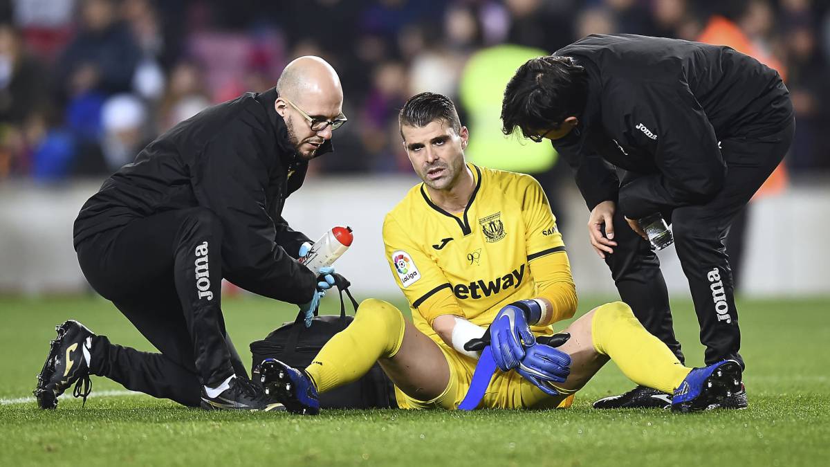 Cuéllar: "A veces te tienen que lesionar para que piten falta"