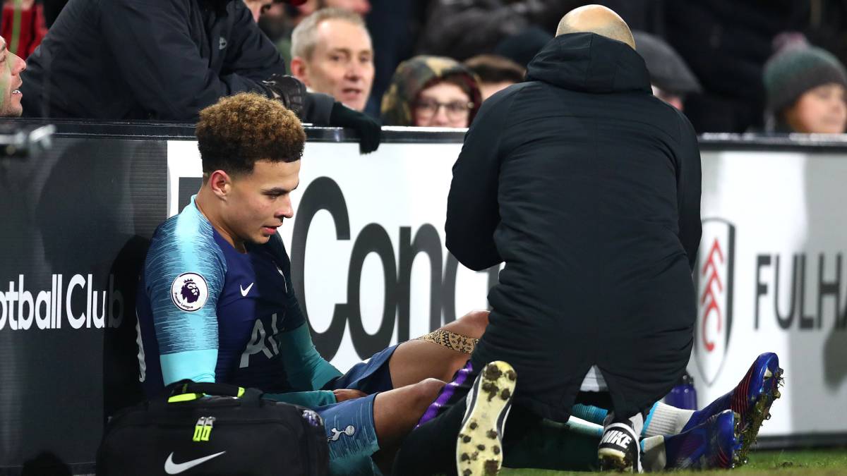 Dele Alli se rompe y estará fuera, como mínimo, hasta marzo