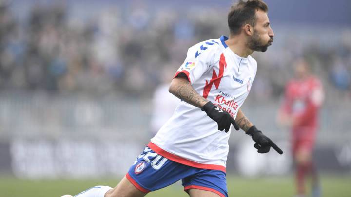 Aitor García, jugador del Rayo Majadahonda.