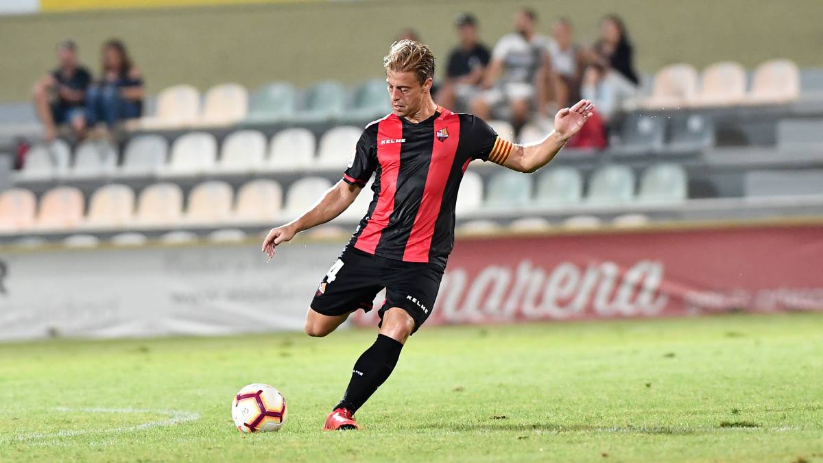 Jesús Olmo con el Reus