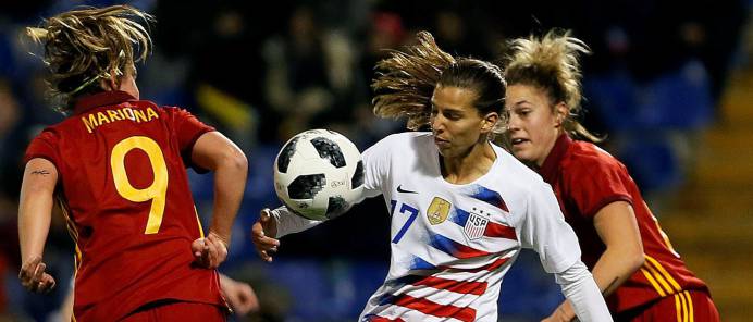 España - USA en directo: amistoso internacional femenino en vivo