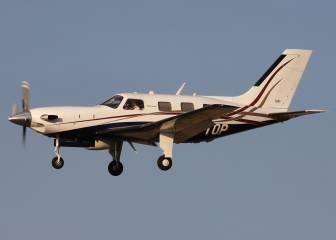 Así es el Piper PA-46 Malibu, el avión en el que viajaba Sala