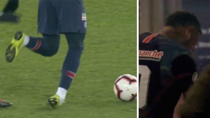 Alarm bells at PSG as ankle injury forces distressed Neymar to be subbed