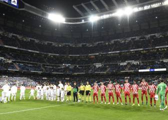 Ultras Sur, en el Bernabéu en el Real Madrid-Girona de Copa