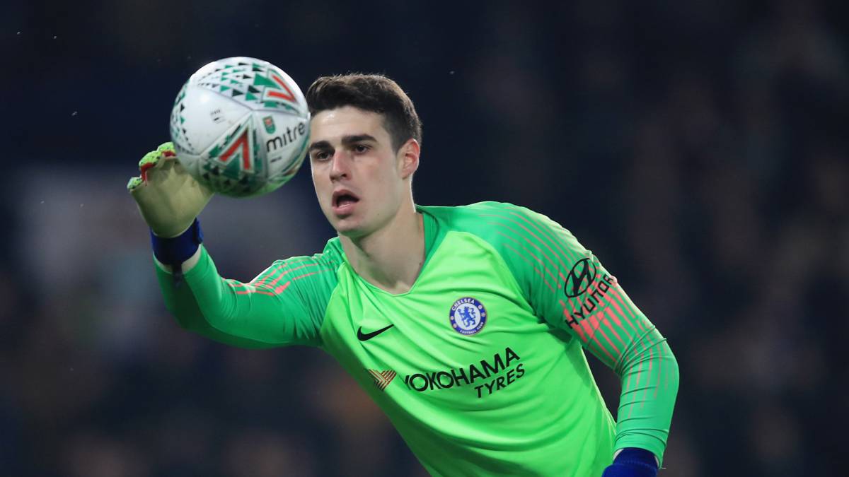 Kepa mete al Chelsea en la final