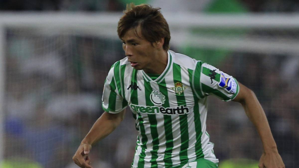 Takashi Inui, jugador del Betis.