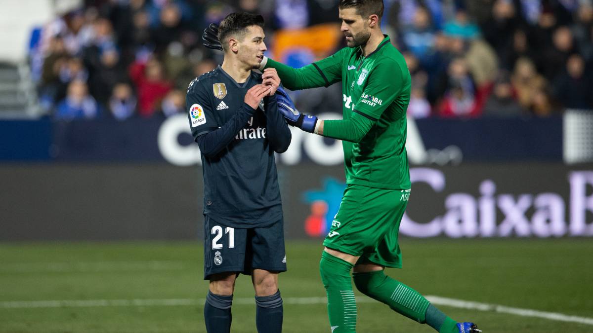 Cuéllar, Real Madrid, Copa