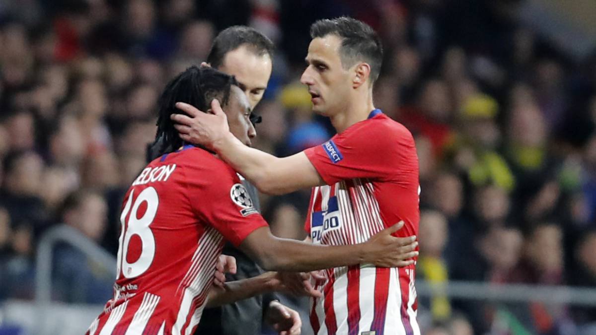 Gelson Martins y Kalinic.