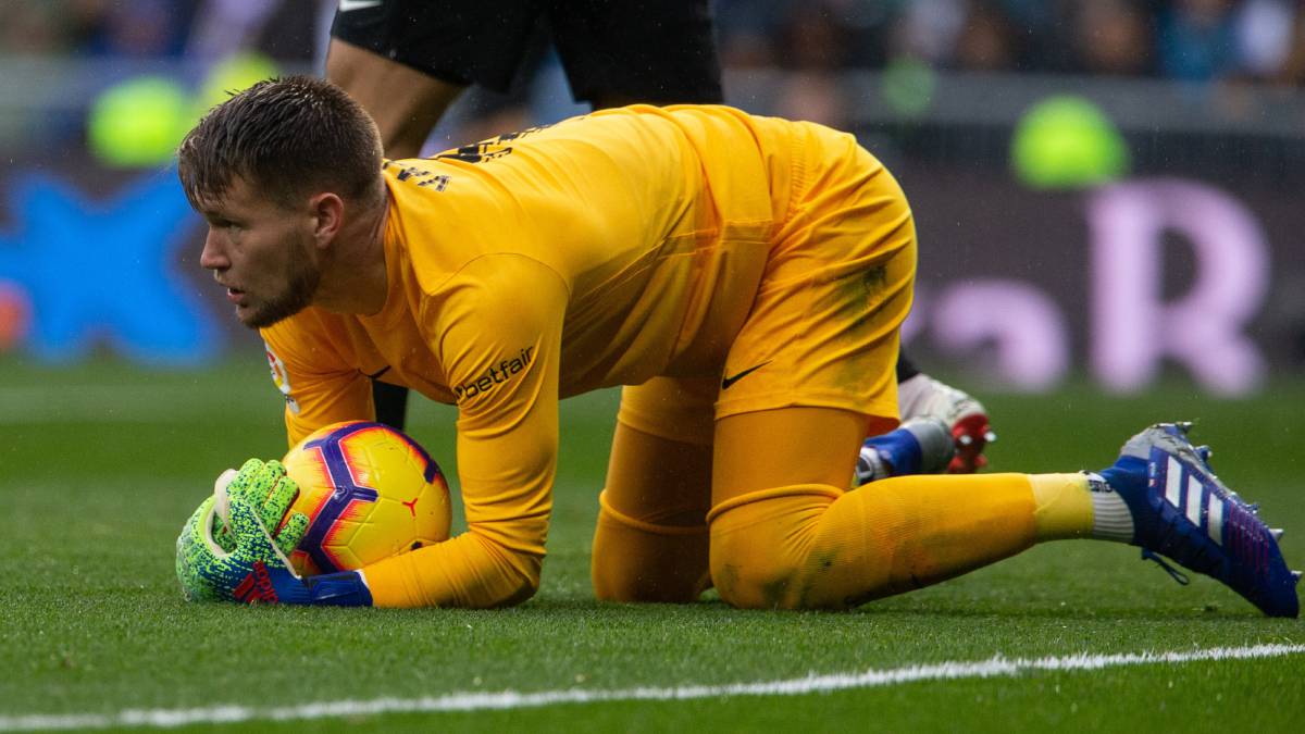 Vaclik sólo ha encajado siete goles en 16 partidos en Nervión