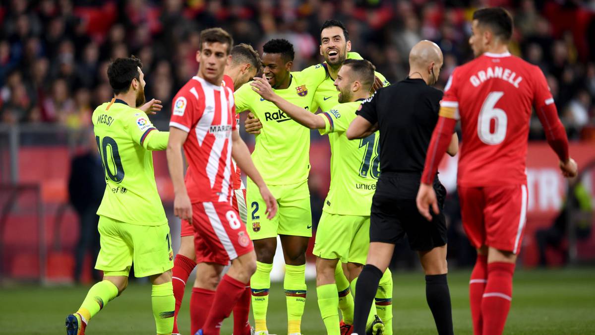ALT: Girona - Barcelona en directo: LaLiga Santander en vivo