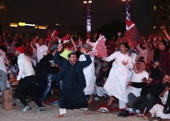 Así celebró Qatar el pase a la final de la Copa de Asia