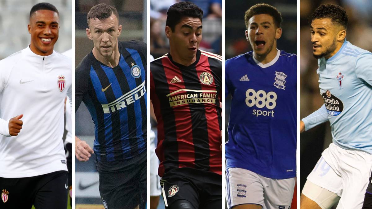 Tielemans (Mónaco), Pulisic (Inter), Miguel Almirón (Atlanta United), Che Adams (Birmingham) y Maxi Gómez (Celta).