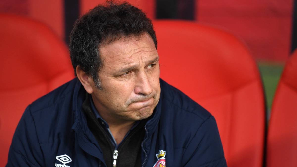El entrenador del Girona, Eusebio Sacristán.