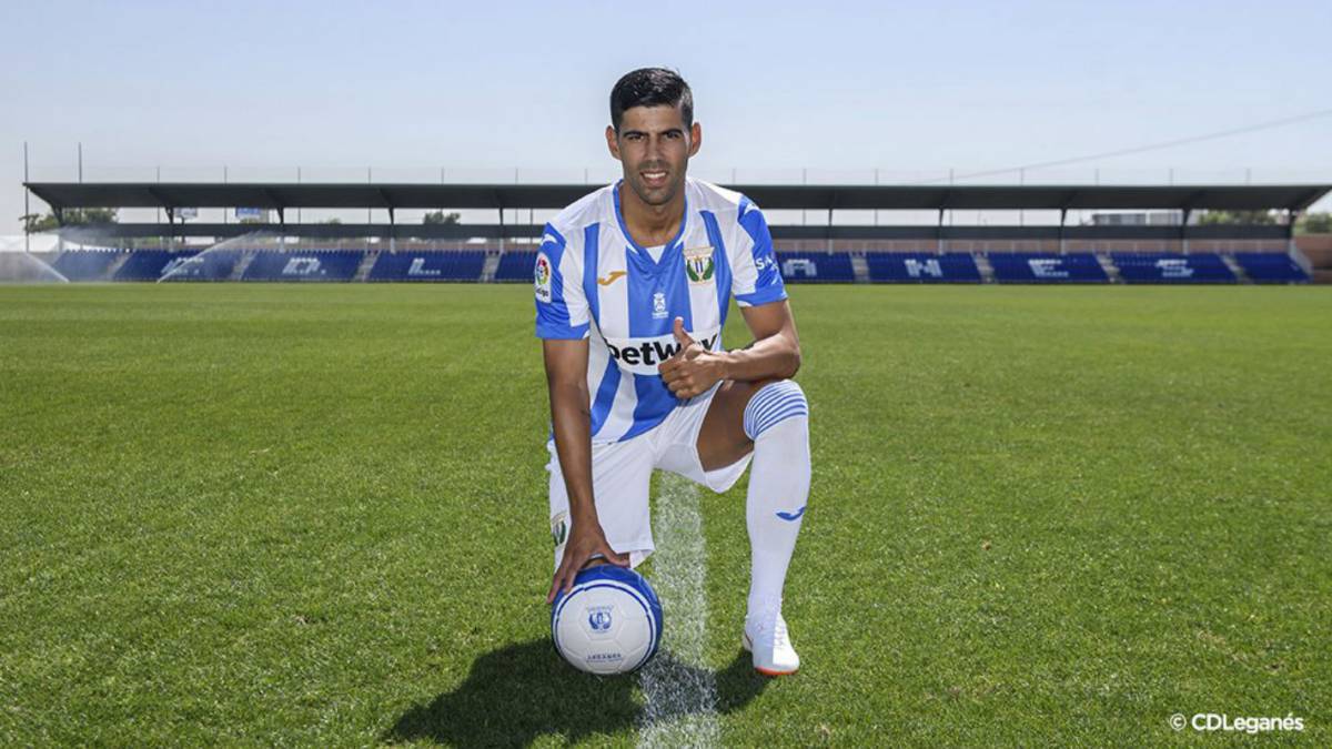Juanfran Moreno, jugador del Leganés.