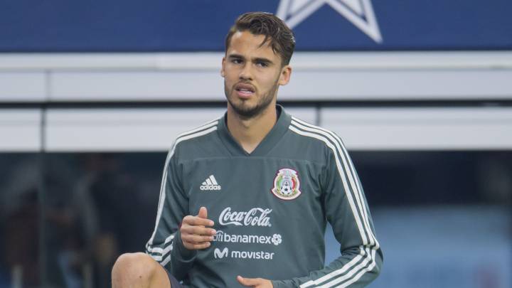 Diego Reyes, entrenando con México. Será jugador del Leganés en cuanto se libere una ficha para él.