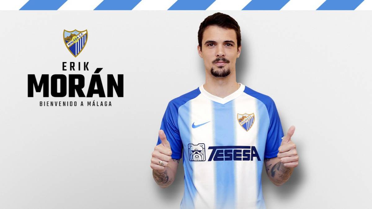 El Málaga hace oficial la incorporación de Erik Morán