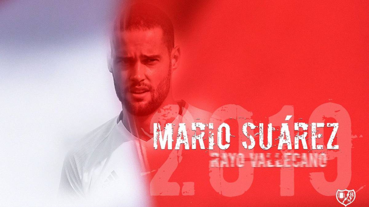 Mario Suárez, primer refuerzo invernal del Rayo.