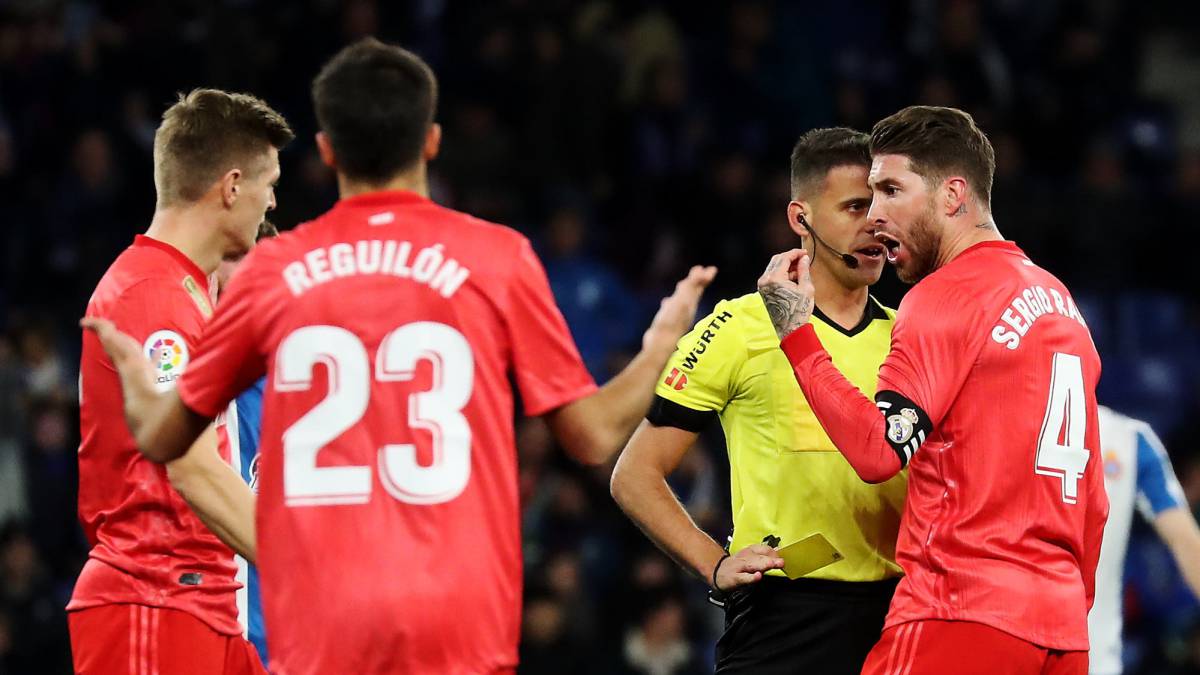Apelación no le quita la amarilla a Ramos: está apercibido
