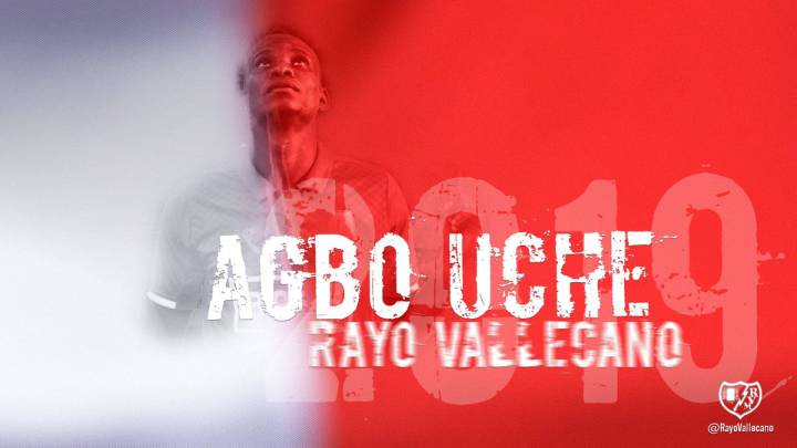 Oficial: Agbo Uche llega cedido al Rayo del Standard de Lieja