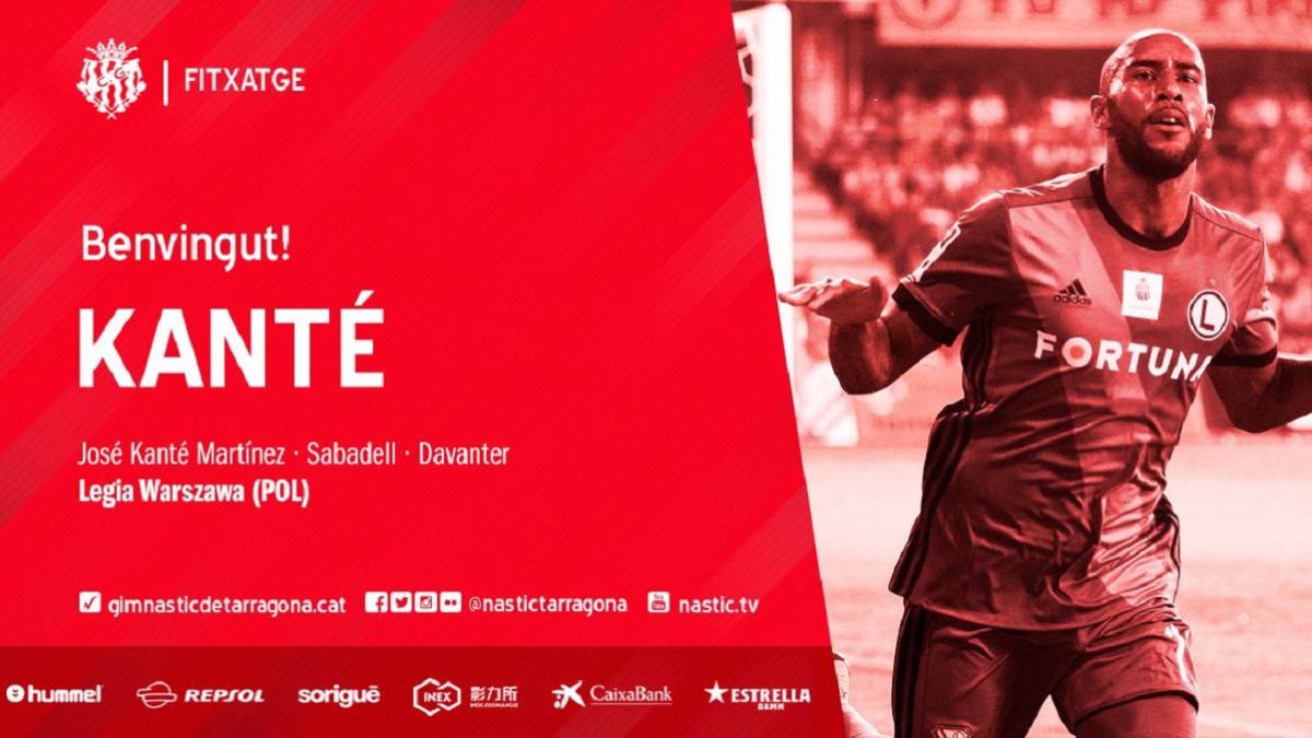 José Kanté, nuevo jugador del Nàstic.