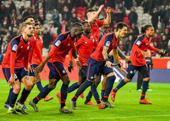 El Lille golea al Niza y abre hueco sobre el Lyon