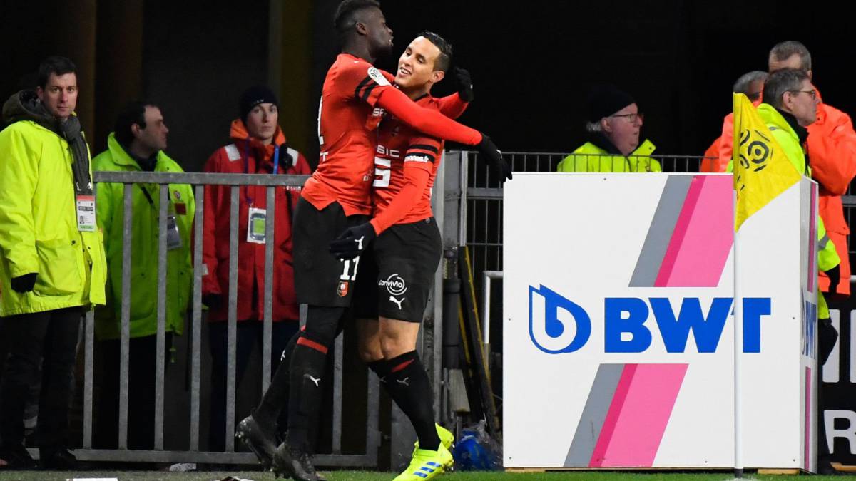 Medhi Zeffane pone fin a la mala racha del Rennes
