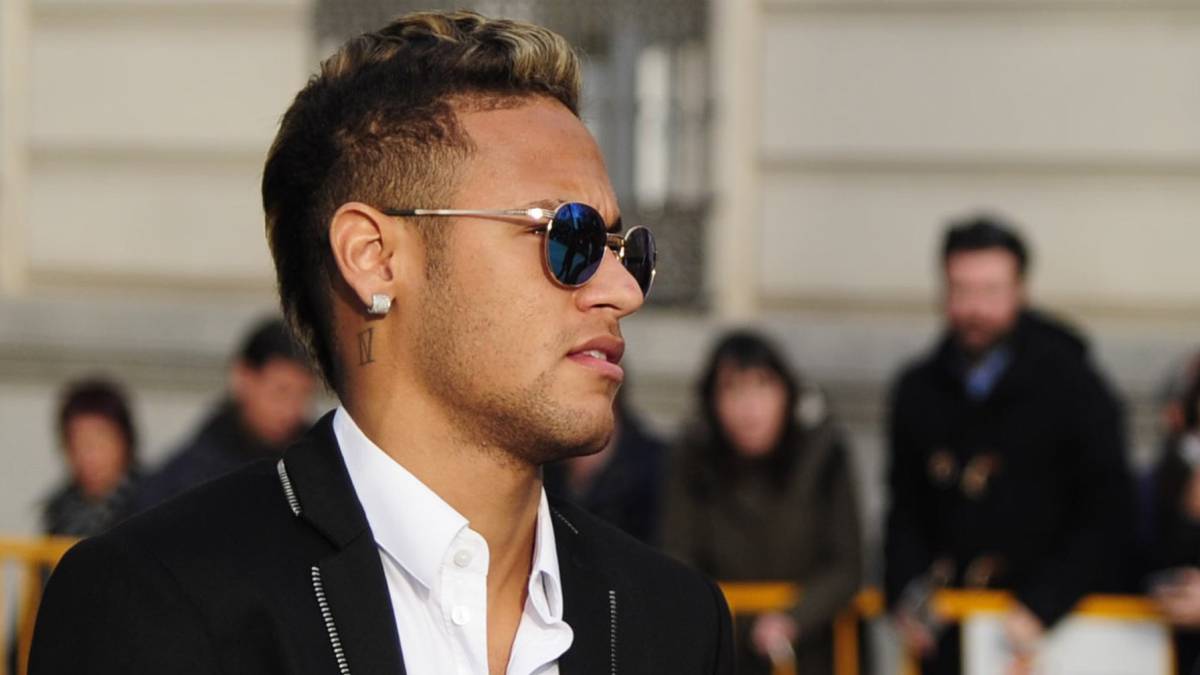 Neymar en el juzgado