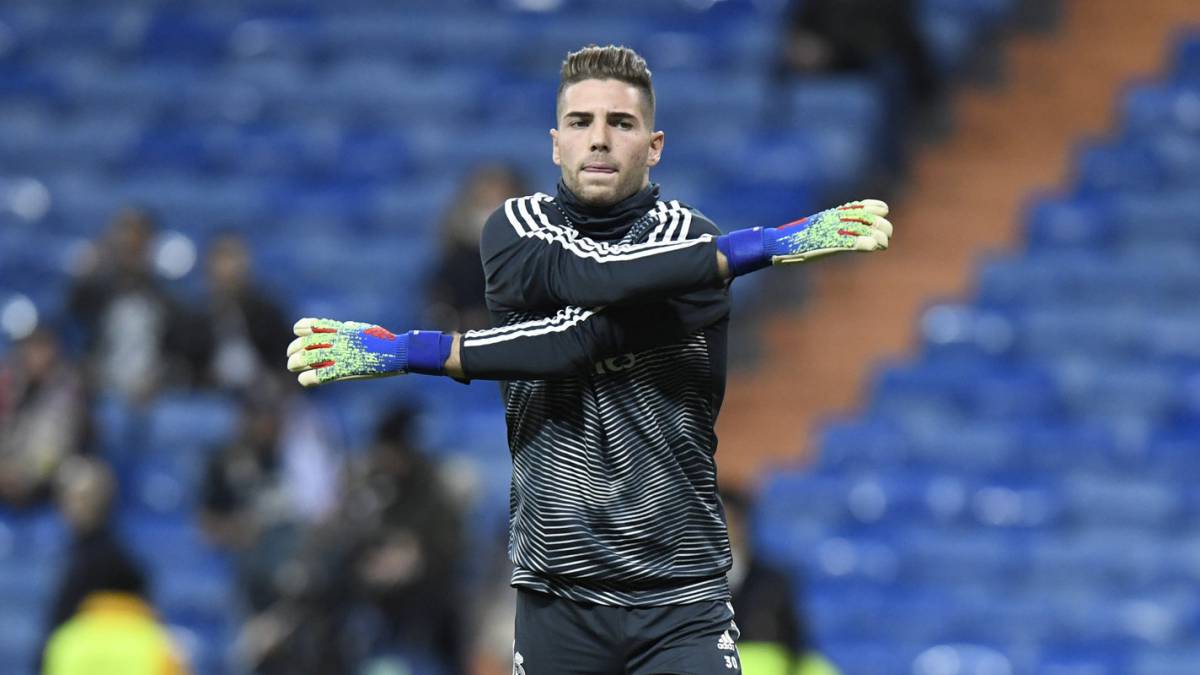 Luca Zidane, tercer portero del Real Madrid