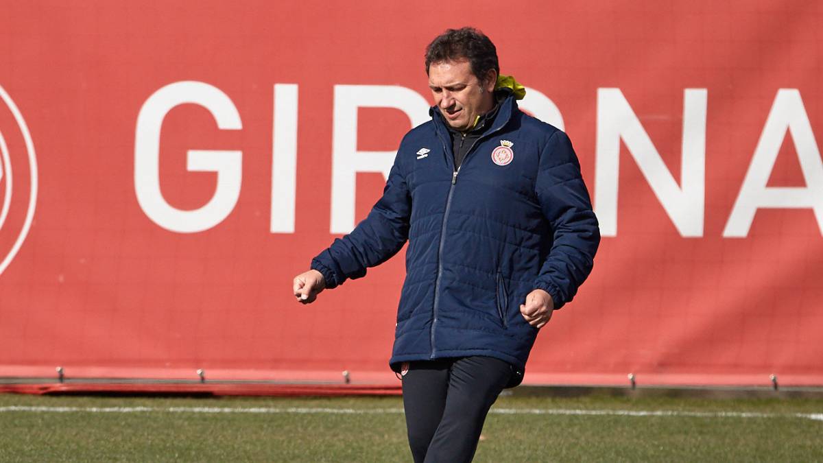 Eusebio, entrenador del Girona