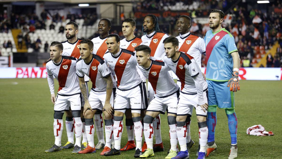 Once inicial del Rayo ante el Leganés.