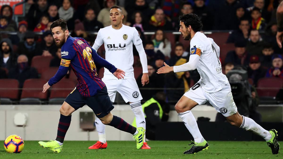 Messi junto a Parejo, dos de los jugadores con más minutos desde 2013.