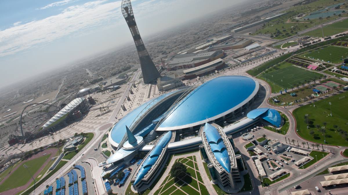 Aspire es una de las zonas deportivas más completas y vanguardistas del mundo.