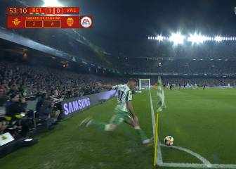El gol olímpico que hizo delirar al Betis por Copa del Rey