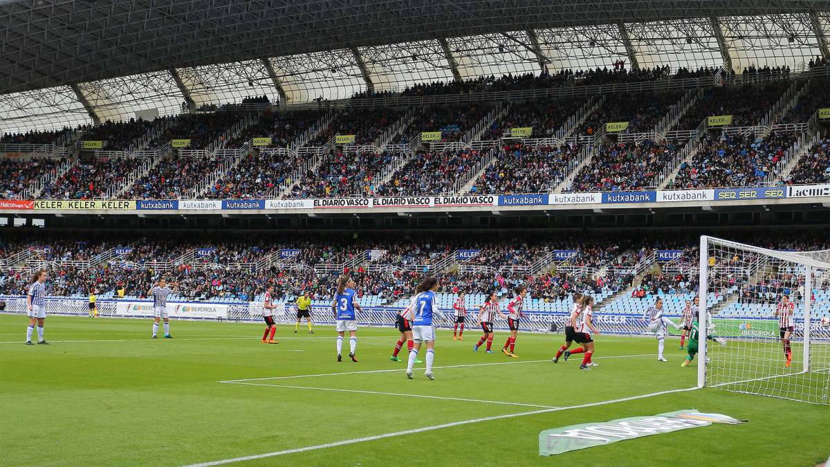 Anoeta también acogió el derbi vasco el pasado año.