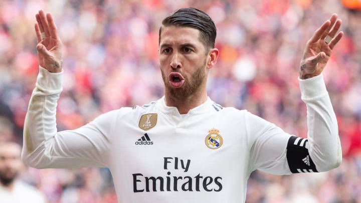 Ramos da 'Me gusta' en Instagram a un meme del derbi