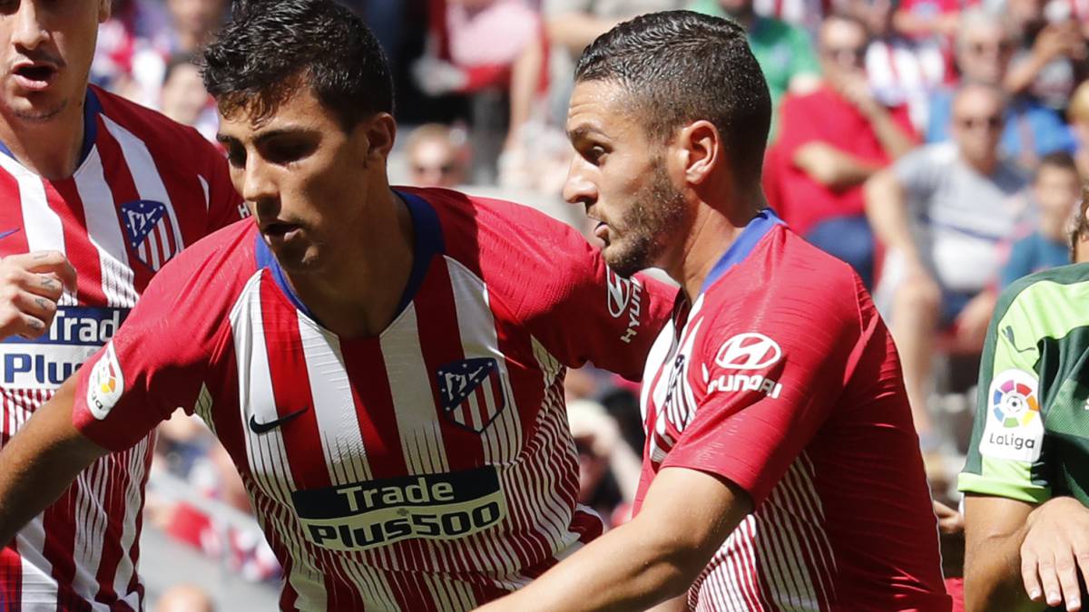 Rodrigo y Koke.