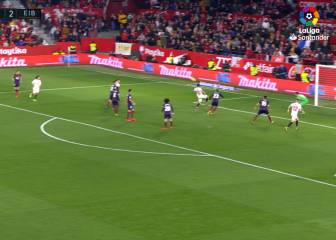 La remontada exprés del Sevilla con 10 ante el Eibar