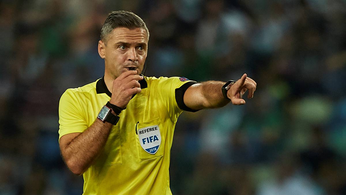Skomina sustituye a Marciniak como árbitro del Ajax-Madrid