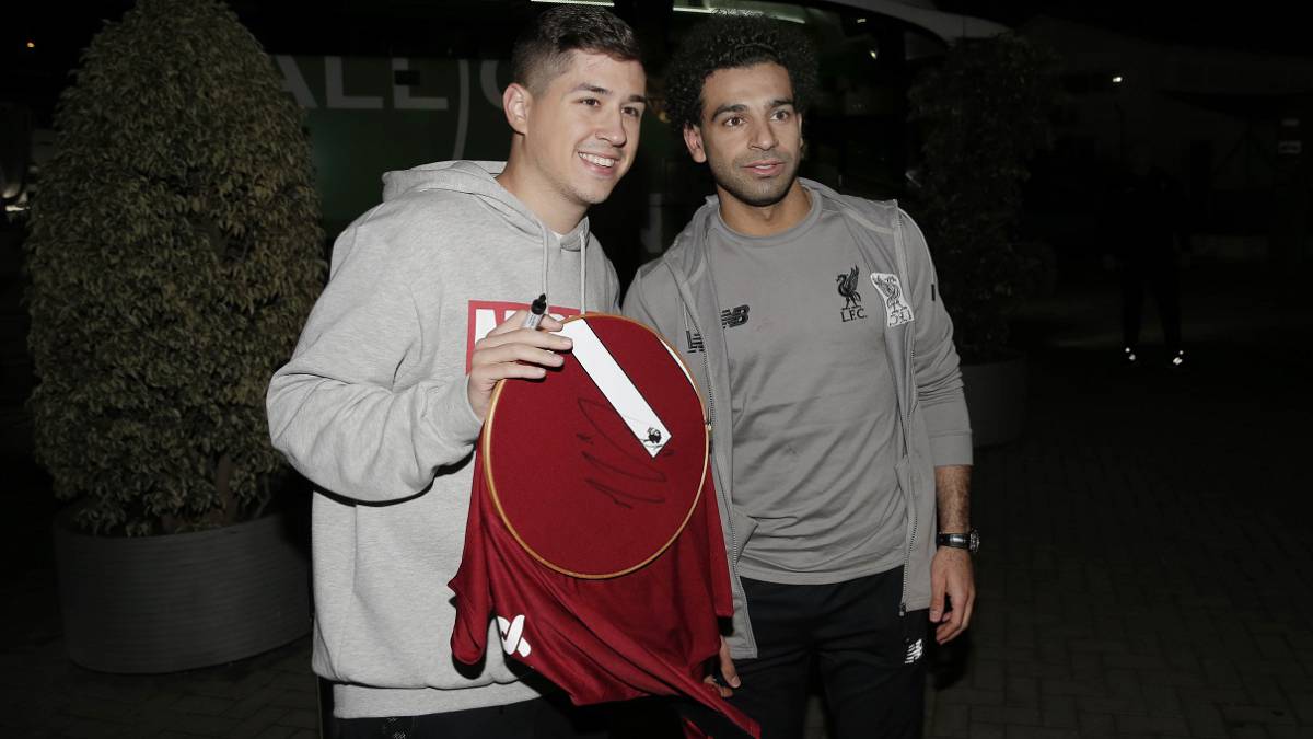 El Liverpool, con Salah a la cabeza, aterrizó en Marbella