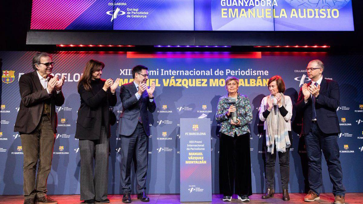 Emanuela Audisio, XIII Premio Vázquez Montalbán