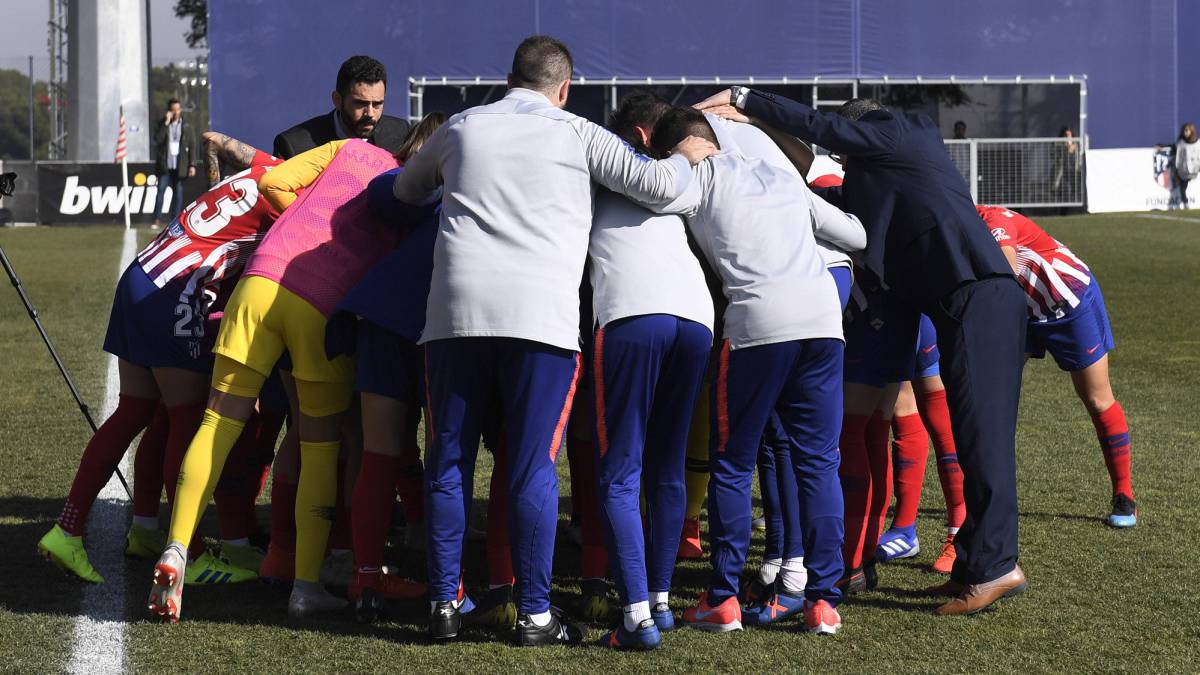 El Atletico visita al Madrid CFF