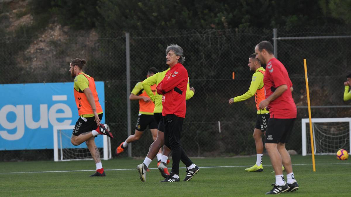 Entrenamiento del Nàstic